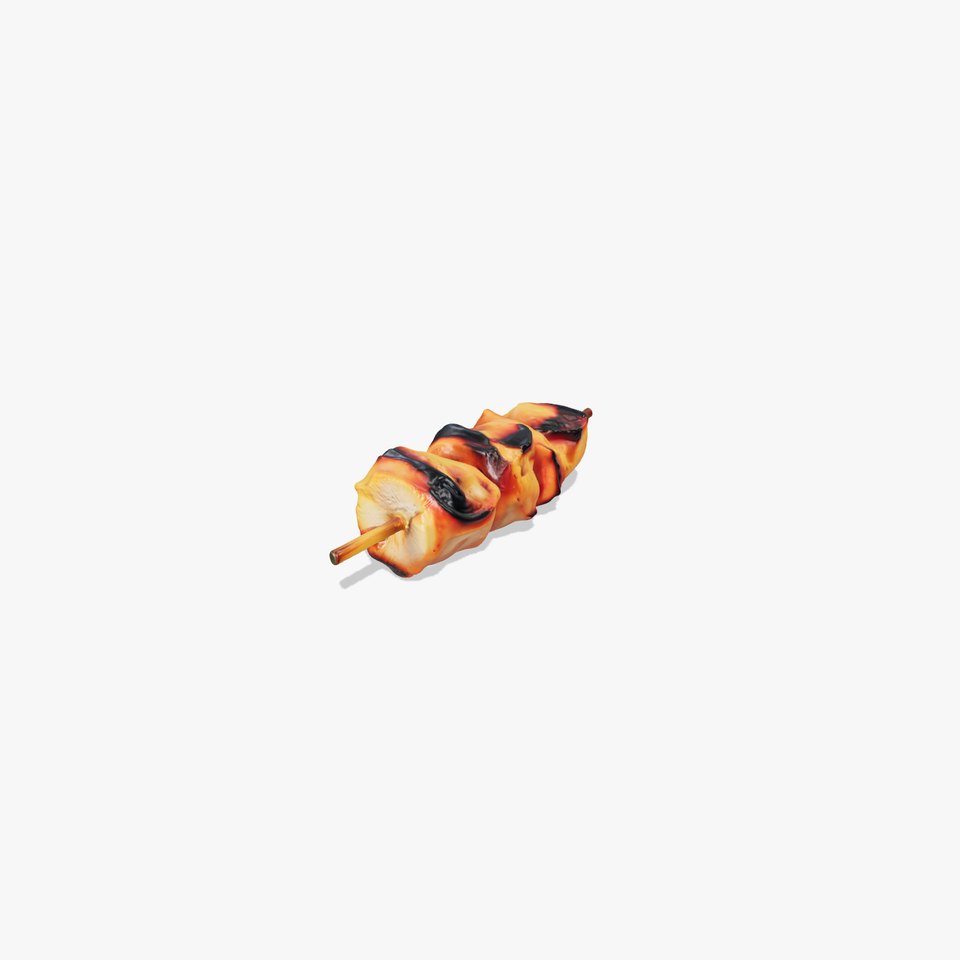 Chargrilled Pork Skewer Model Pack